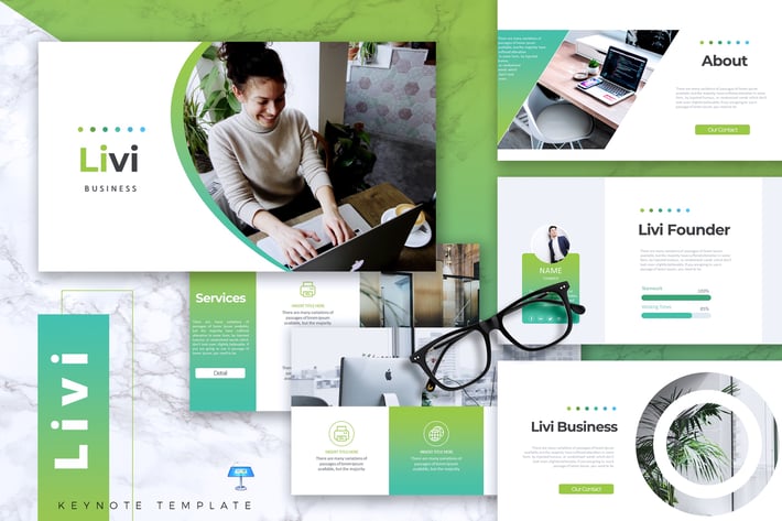 LIVI - Business Keynote Template