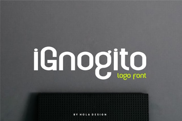 Ignogito Logo Font