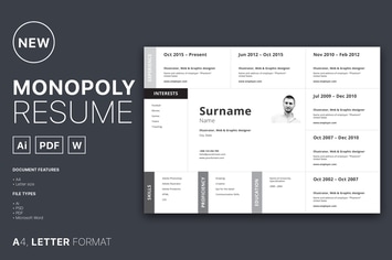 Monopoly Resume