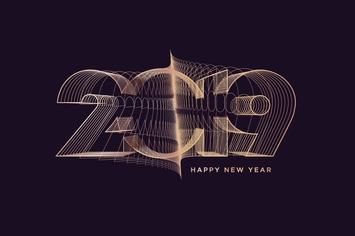New Year Greeting Card