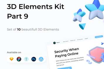 3D Elements Kit - Library Part 9