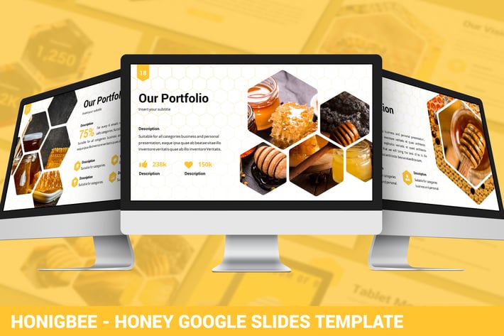 Honigbee - Honey Google Slides Template