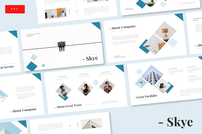 Skye - Business Powerpoint Template