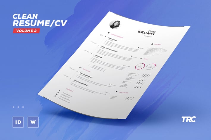 Clean Resume/Cv Volume 2
