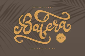Bafera | Classico Script Font