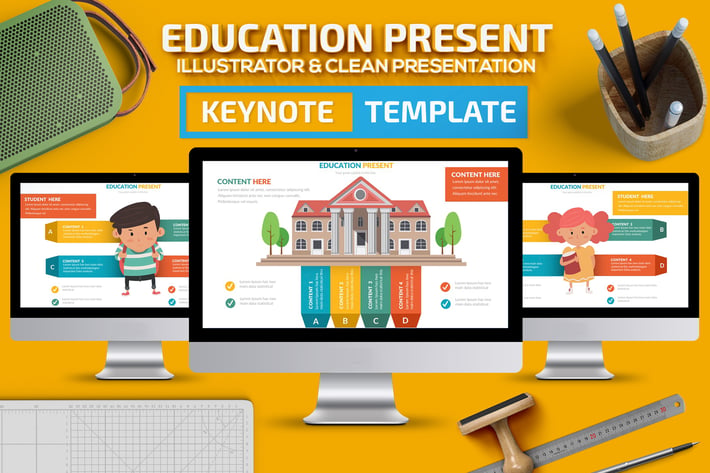 Education Keynote Slides Templarte
