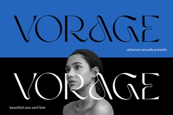 Vorage | Beautiful Sans Serif