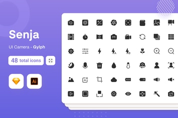 Gylph Senja - UI Camera 