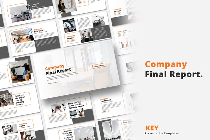 Company Report - Keynote Template