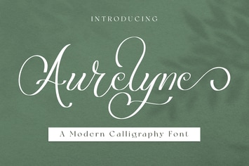 Aurelyna - Calligraphy Font