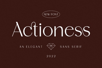 Actioness - Business Font