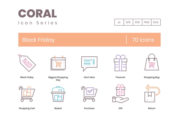 Black Friday Icons