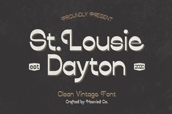 Lousie Dayton Font Sans Display