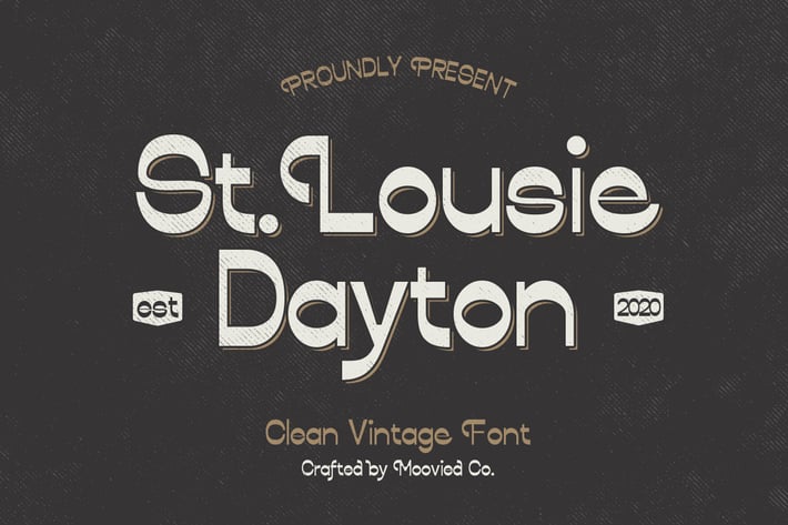 Lousie Dayton Font Sans Display