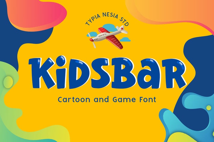 Kidsbar - Fun Game and Cartoon Font