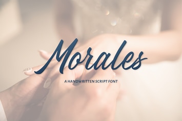 Handwritten Script - Morales Signature