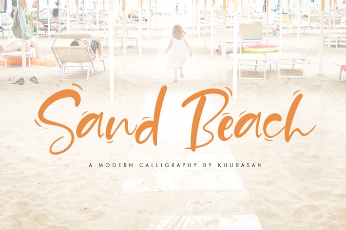 Sand Beach Font