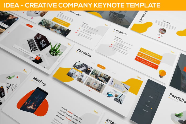 iDea - Creative Company Keynote Template