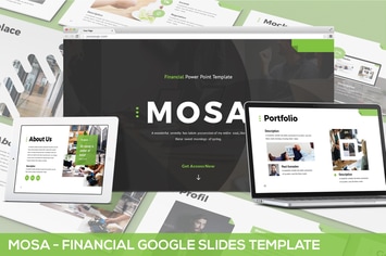 Mosa - Financial Google Slides Template