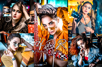 PRO HDR Photoshop Action
