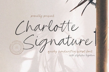 Charlotte Signature - Quirky Handwritten Script TT