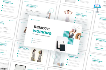 Remote Working - Business Keynote Template