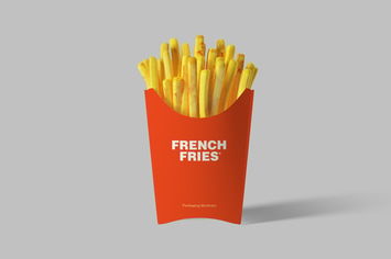 French Fries Packaging Mockups