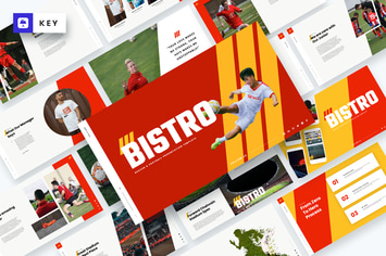 Bistro - Soccer & Football Keynote Template