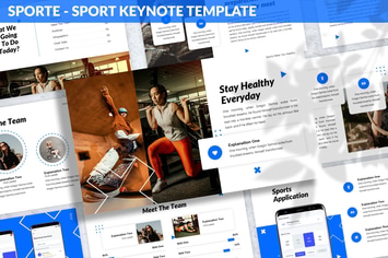 Sporte - Sport Keynote Template