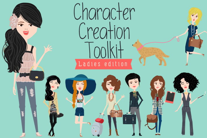 Character Creation Toolkit - Ladies