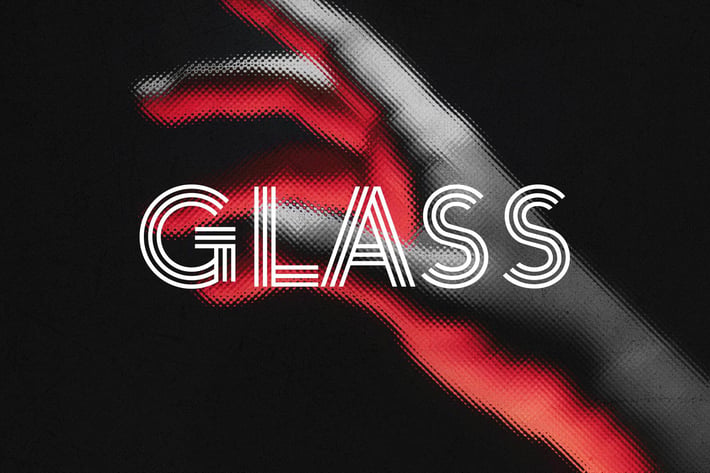 Glass Distort Photo Effect