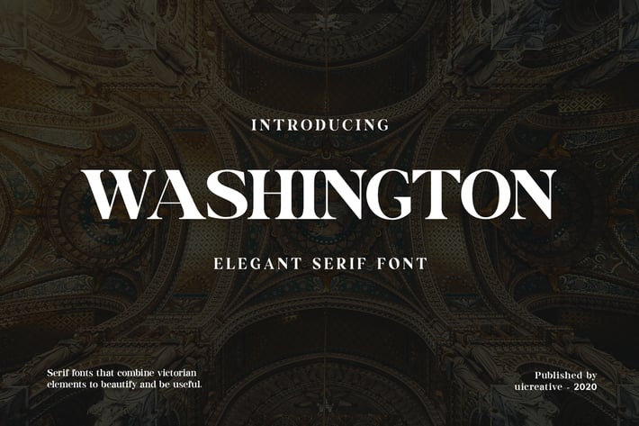 Washington Display Serif Font
