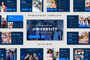 University - Powerpoint Template (2 version)