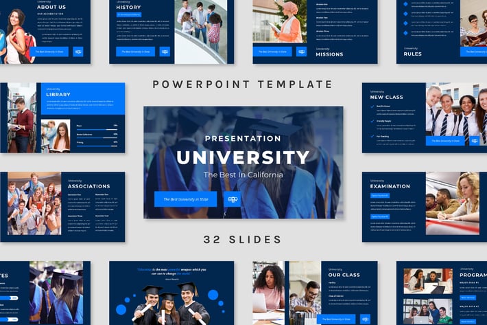 University - Powerpoint Template (2 version)