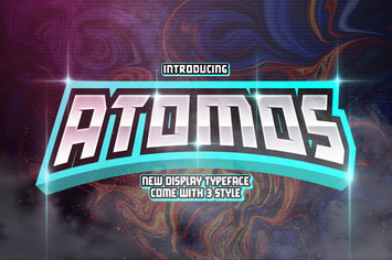 Atomos Display Typeface