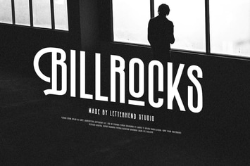 Billrocks - Sans serif Display Font