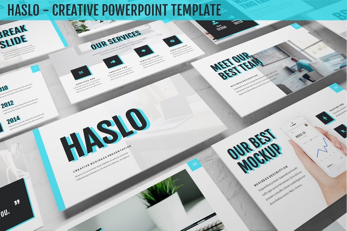 Haslo - Creative Powerpoint Template