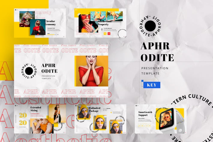 Aphrodite - Streetwear Keynote Template