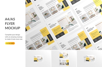 Landscape Flyer Mockup