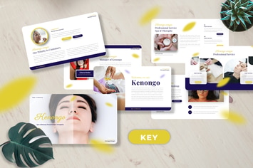 Kenongo - Spa & Beauty Keynote Templates