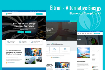 Eltron - Alternative Energy HTML Template
