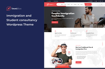 Immidox - Immigration  Wordpress Them