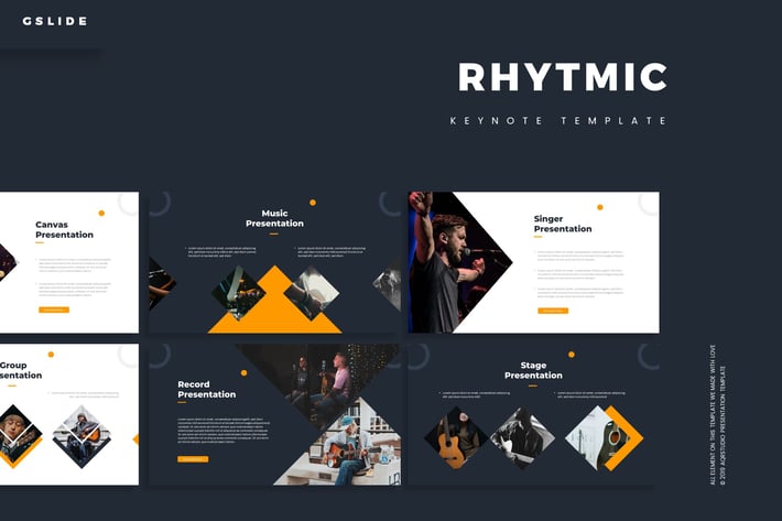 Rhytmic - Keynote Template
