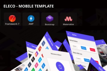 Eleco - Mobile Template UI Kit