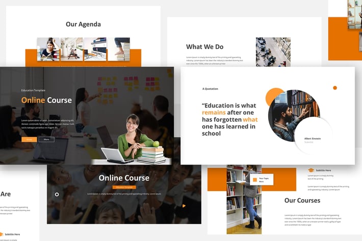 Online Course Keynote Presentation
