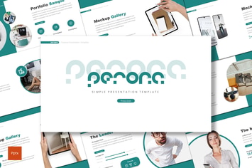 Perona - Simple Powerpoint Template
