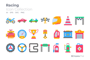 Racing Color Icon