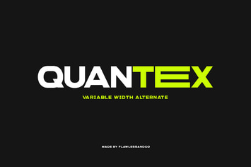 Quantex - Futuristic Font