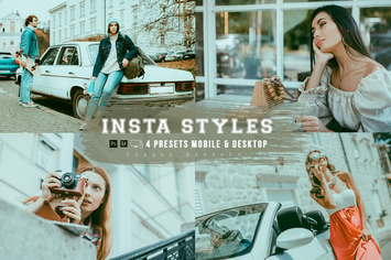  Insta Styles 4 Lightroom Presets Mobile & Desktop
