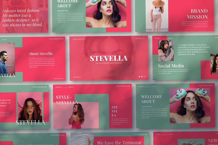 Stevella Creative Keynote Template
